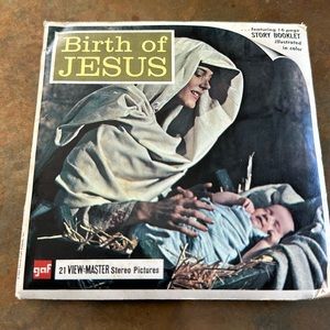 Vintage View Master Photo Reels                   Birth of Jesus